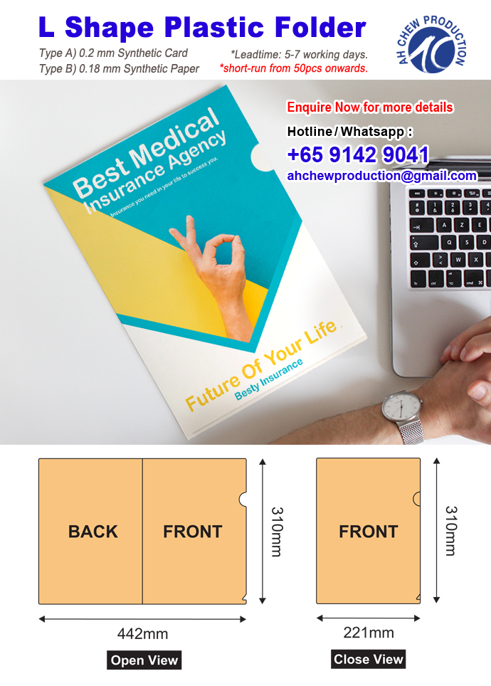 Singapore Cheaspest A4-L-Shape-Folder+6591429041